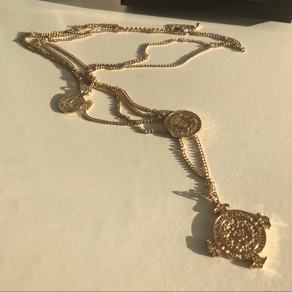 Golden necklace